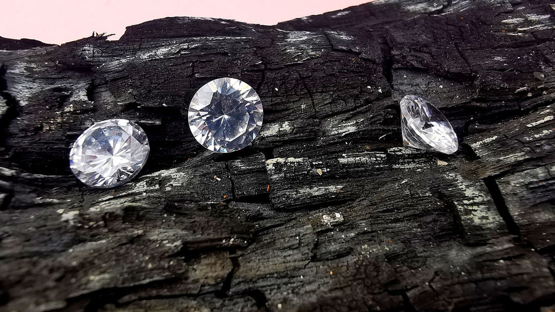 lab and natural diamond