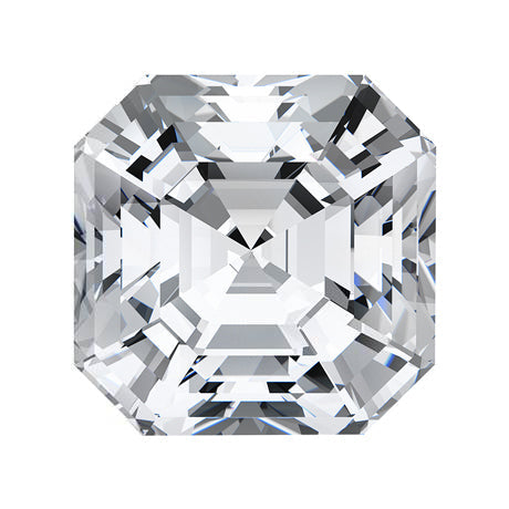 Lab Grown Diamond - Asscher Cut Loose Diamond, F Color, VVS Clarity, IGI Certified