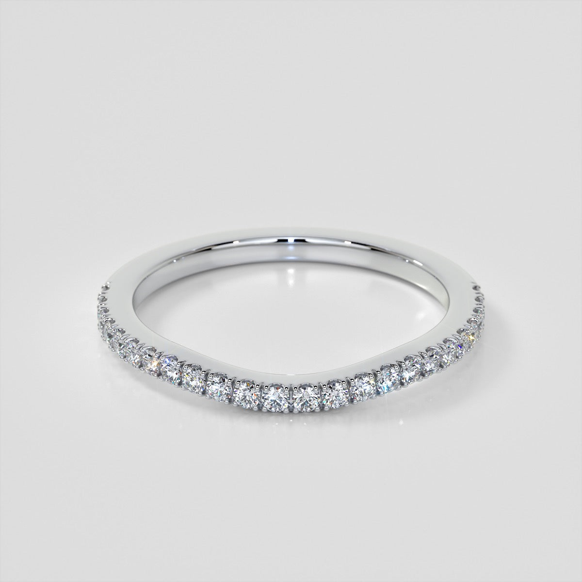 Lab Grown Diamond Pear Cut Halo Engagement Ring With Accents