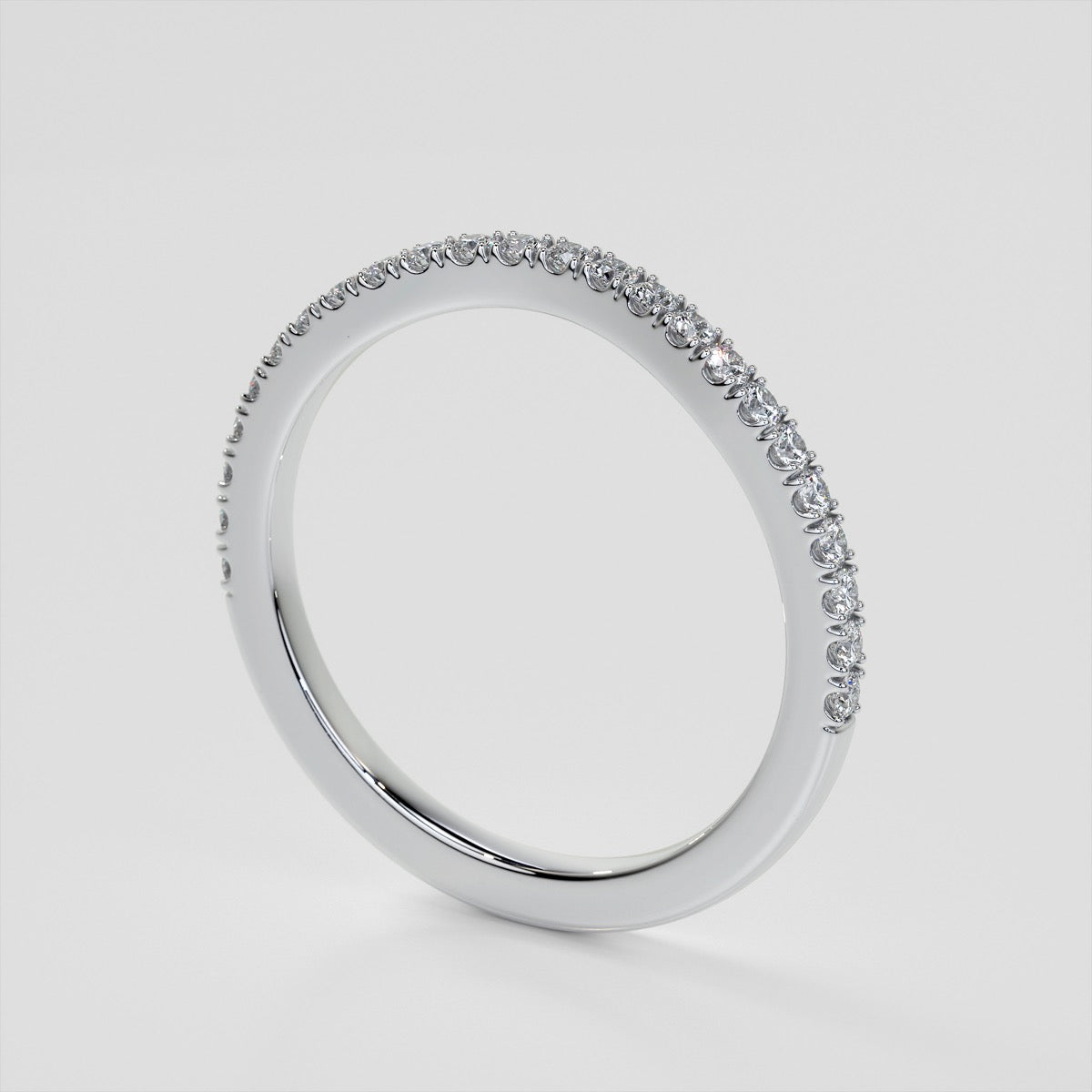 Radiant Cut Halo Engagement Ring With Accents