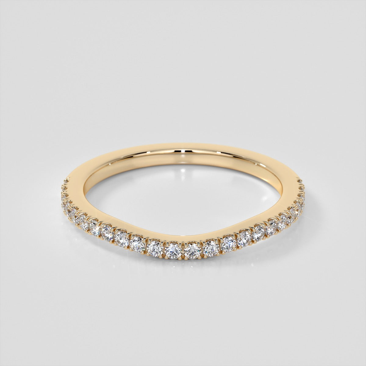 Lab Grown Diamond Radiant Cut Halo Engagement Ring With Accents