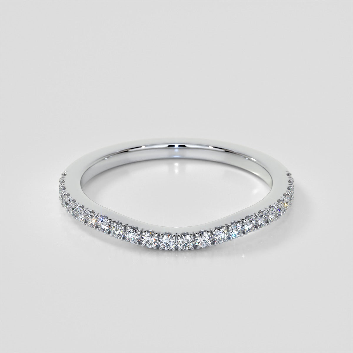 Marquise Cut Engagement Ring With Pavé Halo