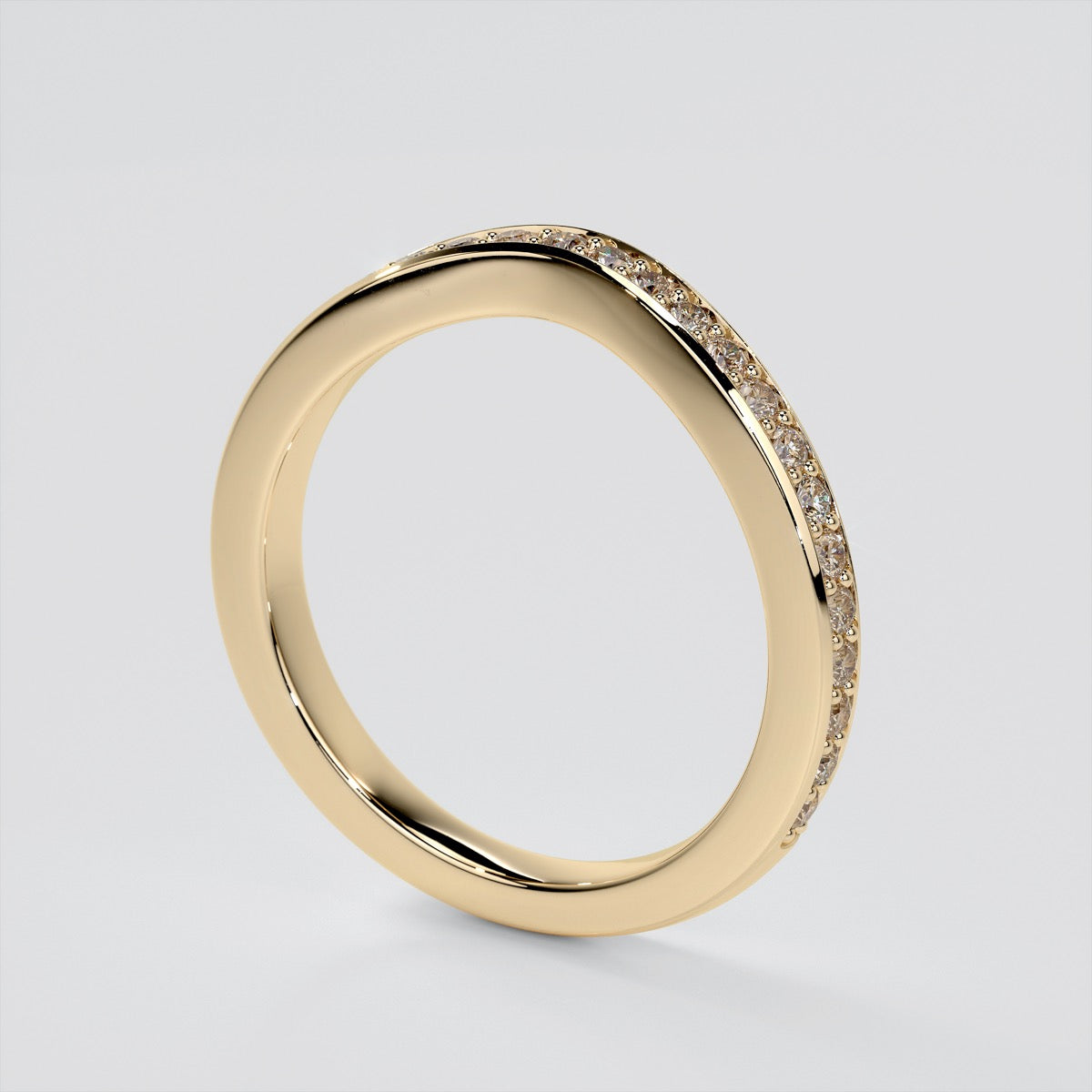 1.5Ct Princess Cut Lab Grown Diamond VVS Clarity | F-Color Engagement Ring in 18K White Gold