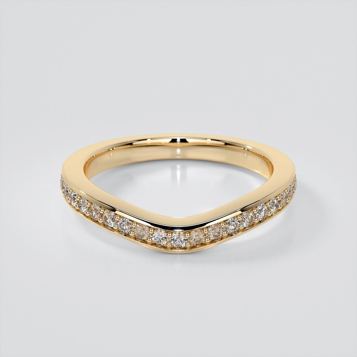1.5Ct Princess Cut Lab Grown Diamond VVS Clarity | F-Color Engagement Ring in 18K White Gold