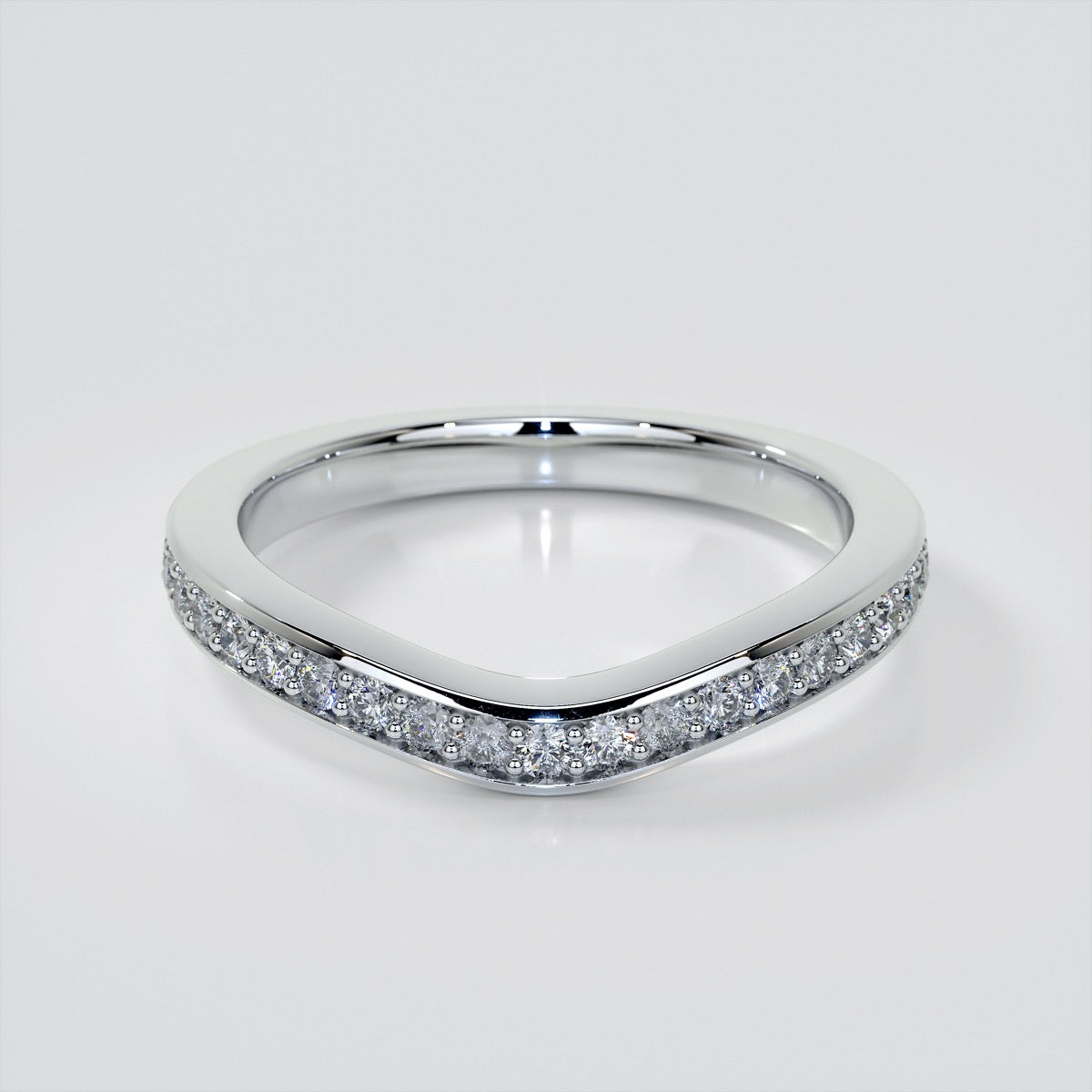 1.5Ct Emerald Cut Lab Grown Diamond VVS Clarity | F-Color Engagement Ring in 18K White Gold