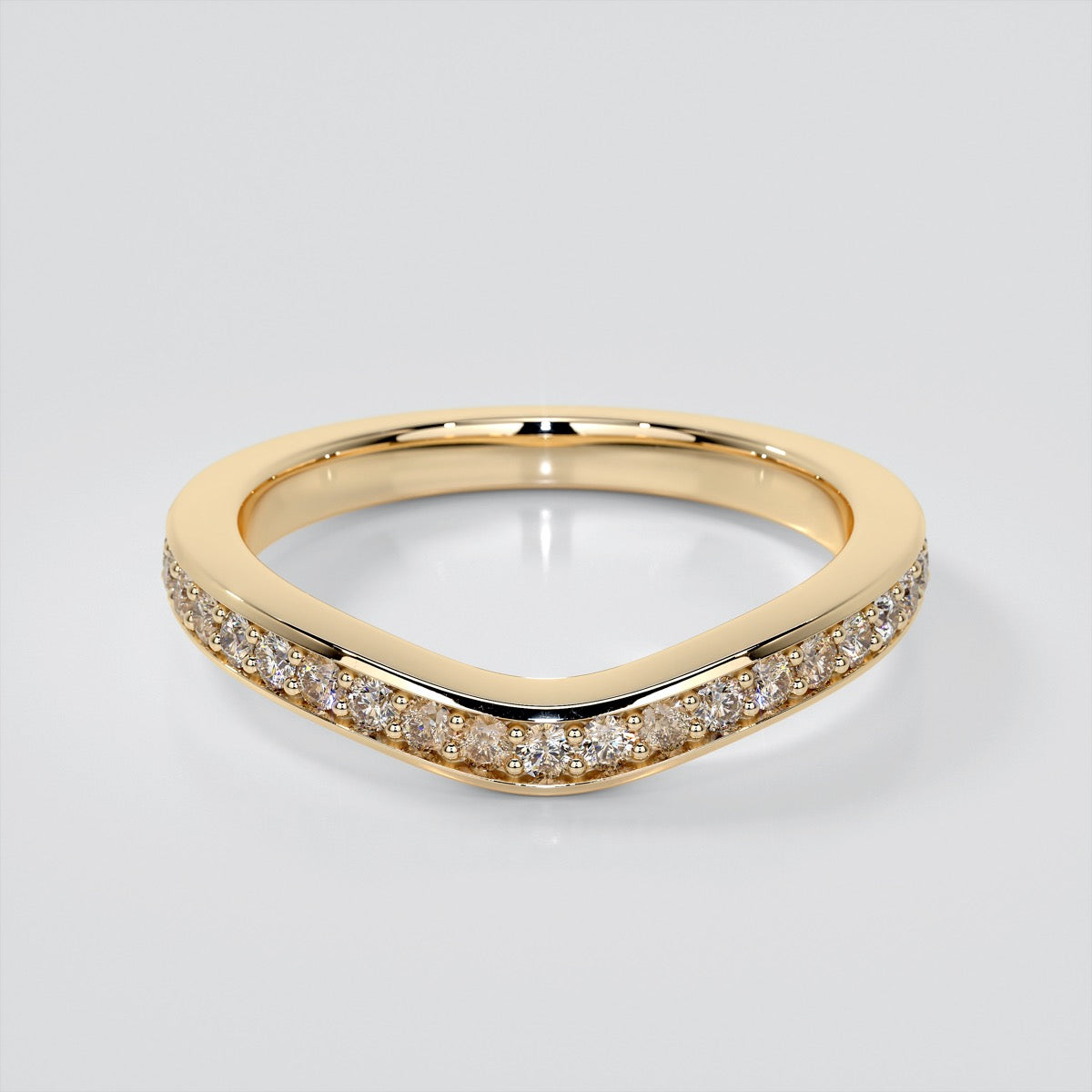 1.5Ct Emerald Cut Lab Grown Diamond VVS Clarity | F-Color Engagement Ring in 18K White Gold