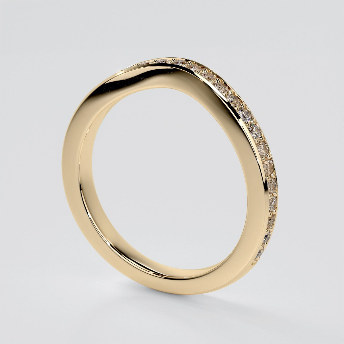 1.5Ct Oval Cut Lab Grown Diamond VVS Clarity | F-Color Engagement Ring in 18K White Gold