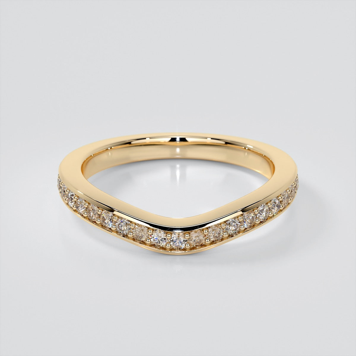 1.5Ct Radiant Cut Lab Grown Diamond VVS Clarity | F-Color Engagement Ring in 18K White Gold