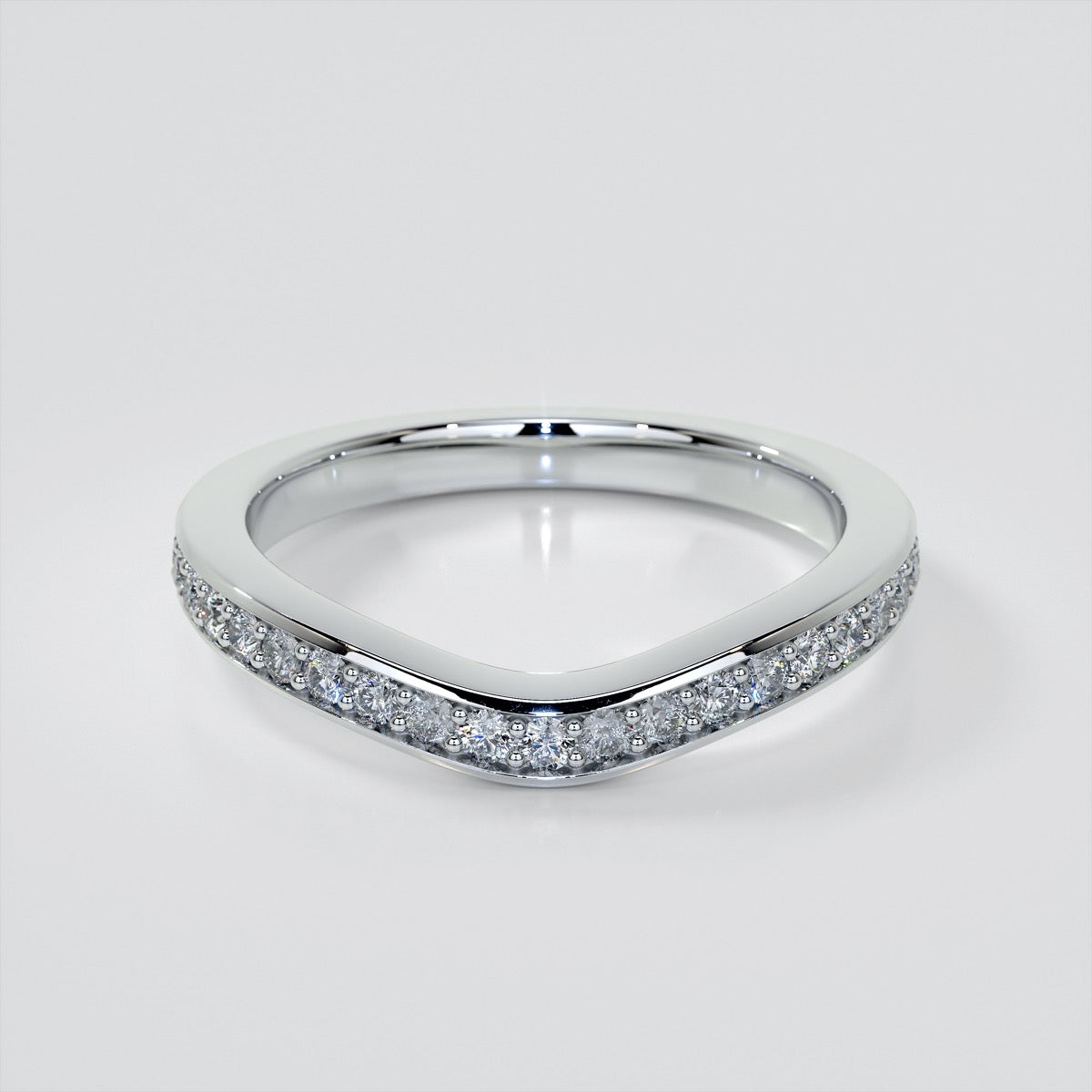 1.5Ct Cushion Cut Lab Grown Diamond VVS Clarity | F-Color Engagement Ring in 18K White Gold