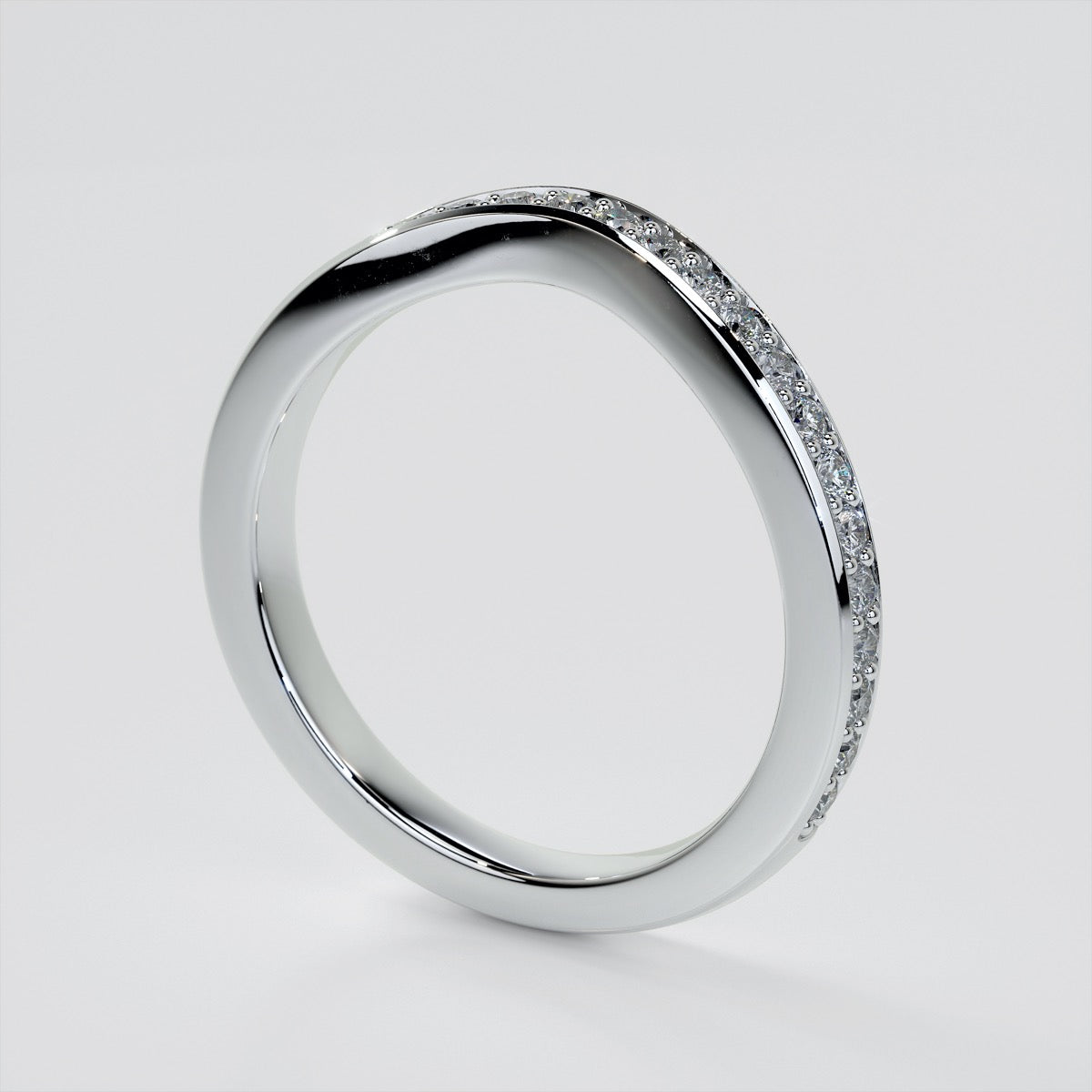 1.5Ct Marquise Cut Lab Grown Diamond VVS Clarity | F-Color Engagement Ring in 18K White Gold