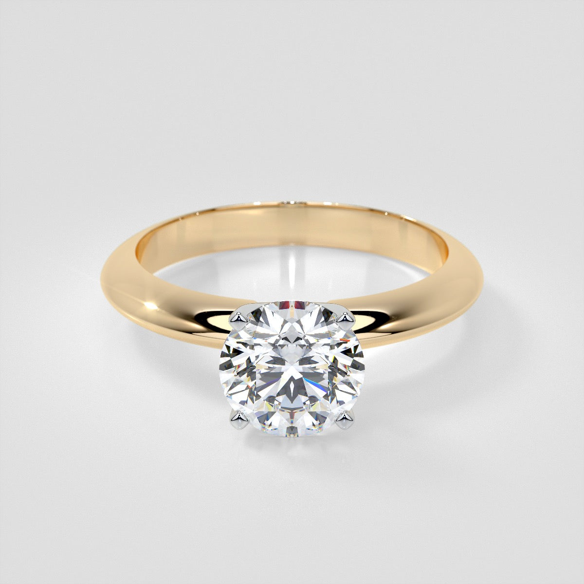 1/4 CTW Lab Grown Diamond Pointed Crown Ring Enhancer Band