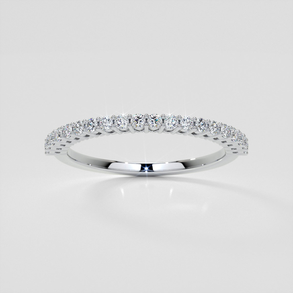 1/5 CTW Lab Grown Diamond Milgrain Whispers Band