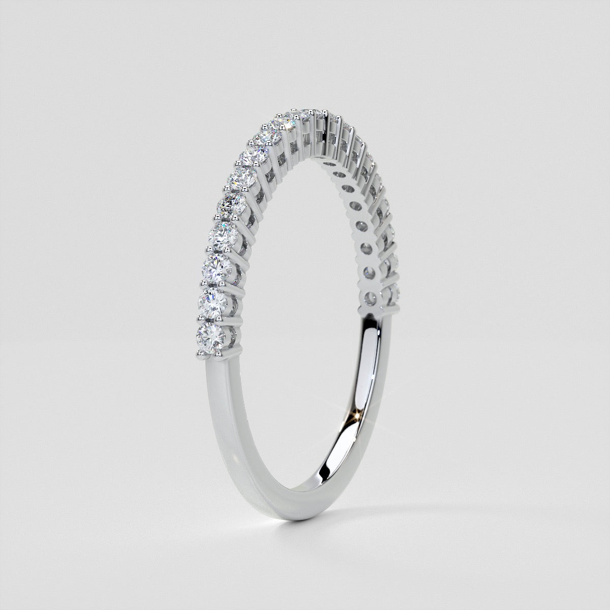 1/5 CTW Lab Grown Diamond Milgrain Whispers Band