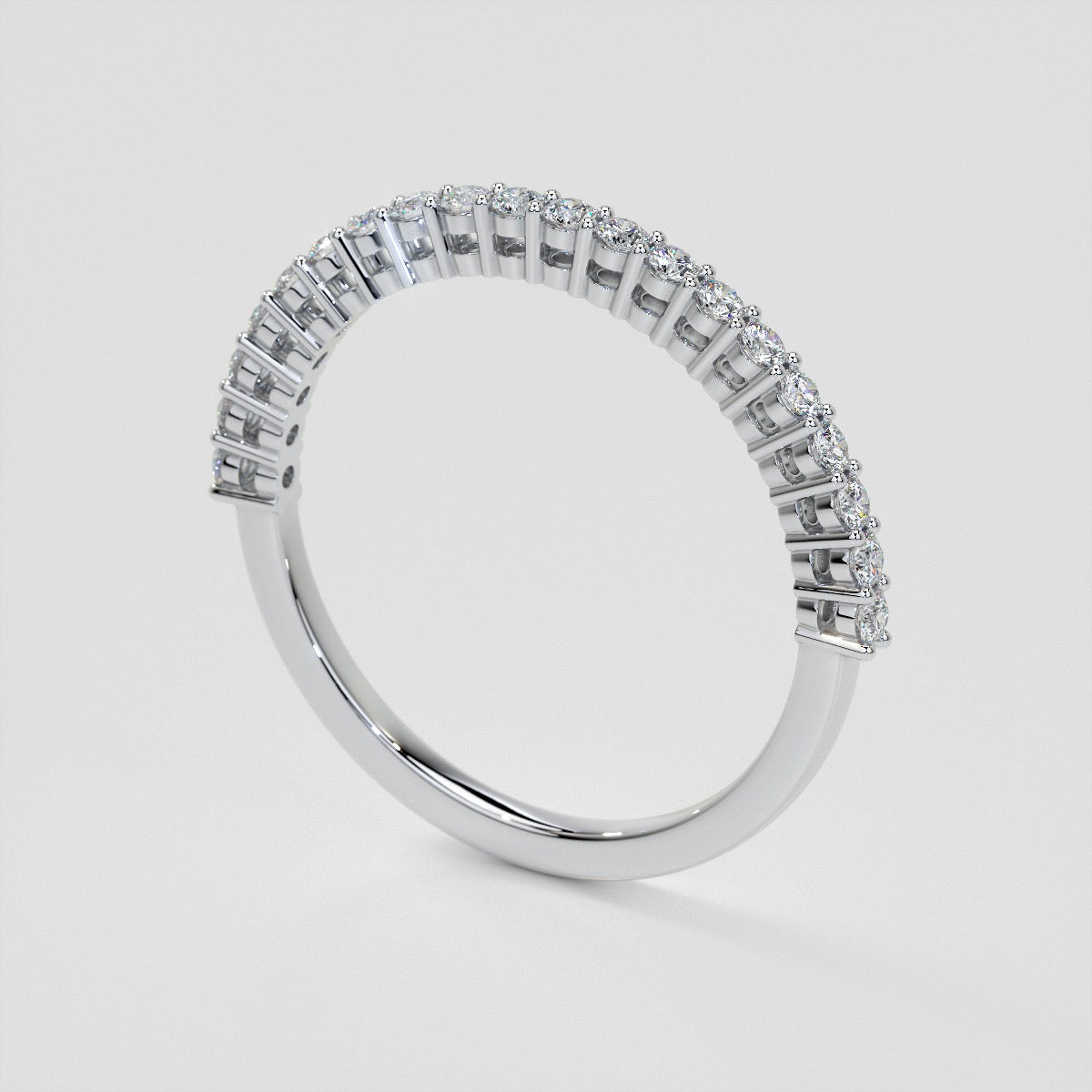 1/5 CTW Lab Grown Diamond Milgrain Whispers Band