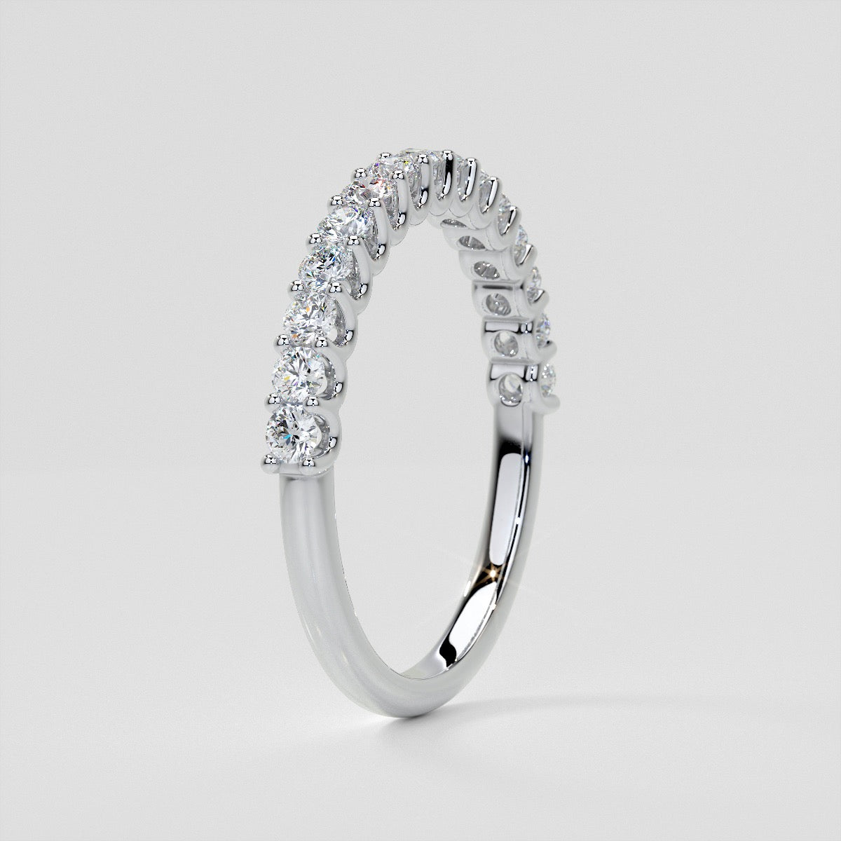 ½ CTw Lab Grown Diamond Cascade Prism Band