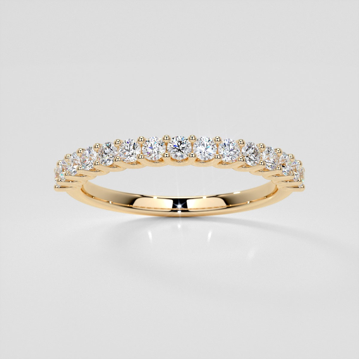 ½ CTw Lab Grown Diamond Cascade Prism Band