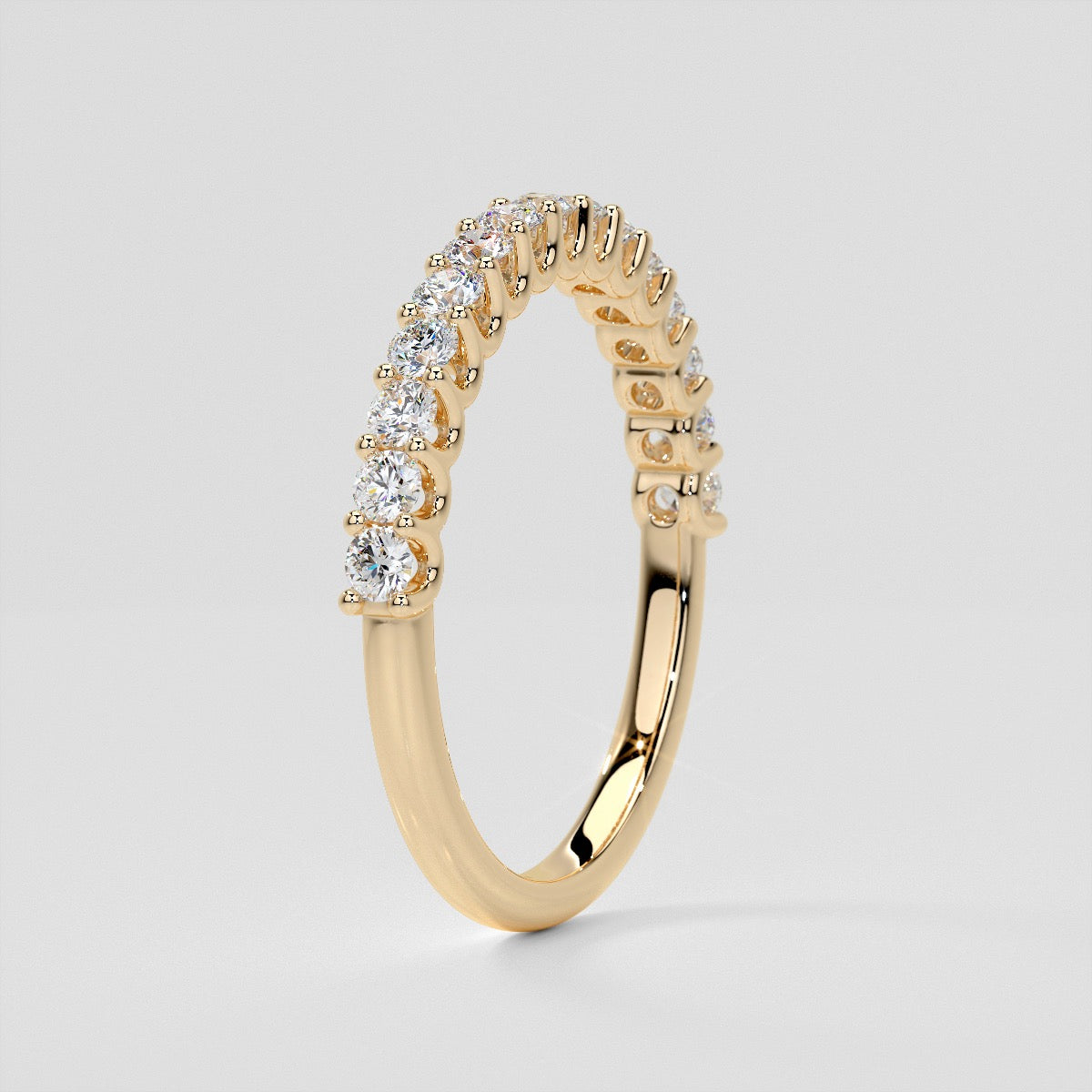 ½ CTw Lab Grown Diamond Cascade Prism Band