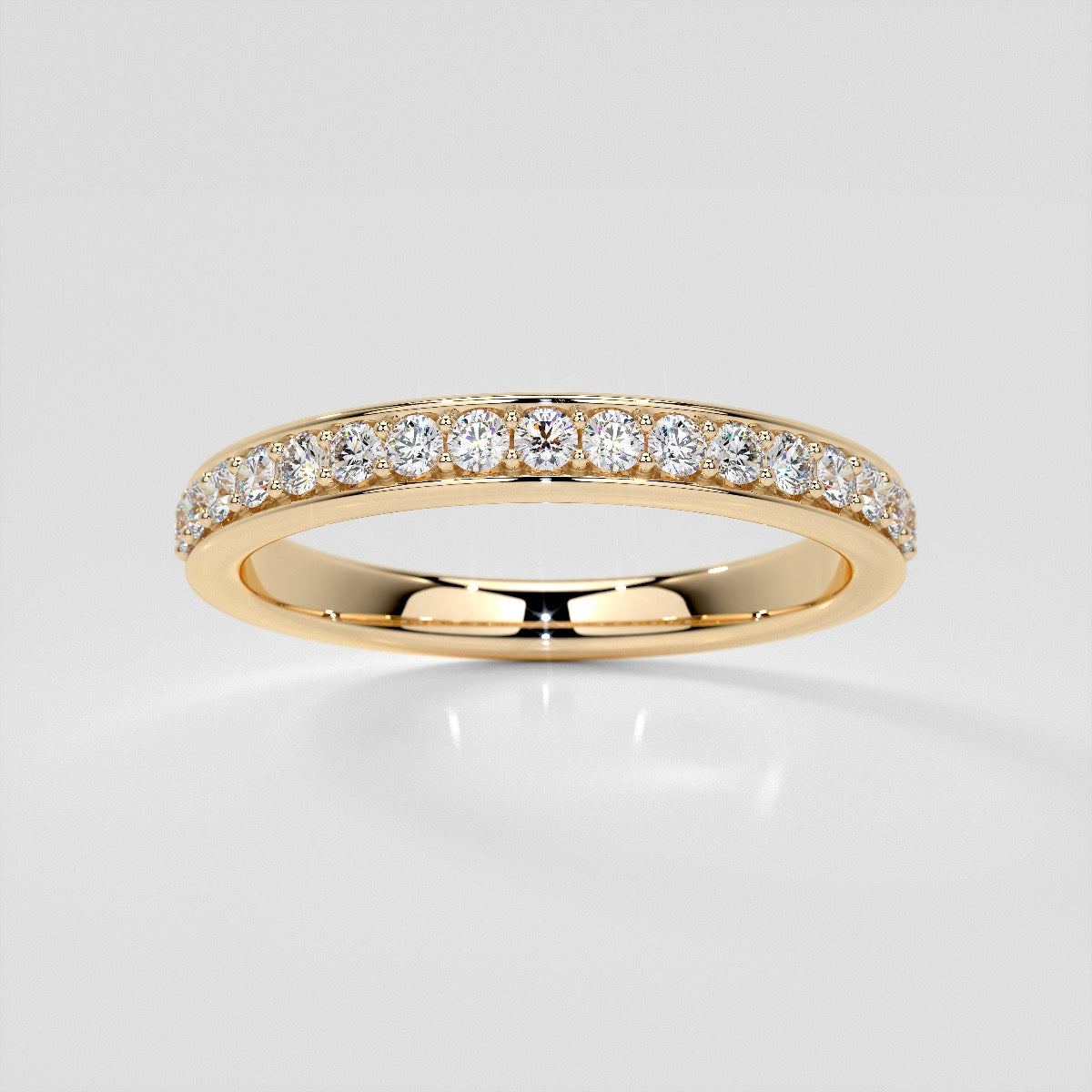 3/8 CTW Lab Grown Diamond Diamond Embrace Band