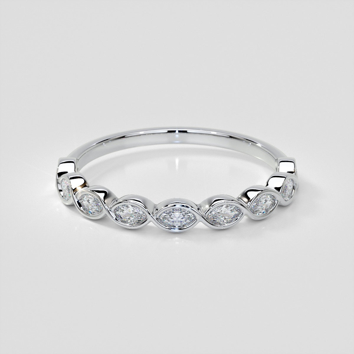 5/8 CTW Lab Grown Diamond Infinite Elegance Band