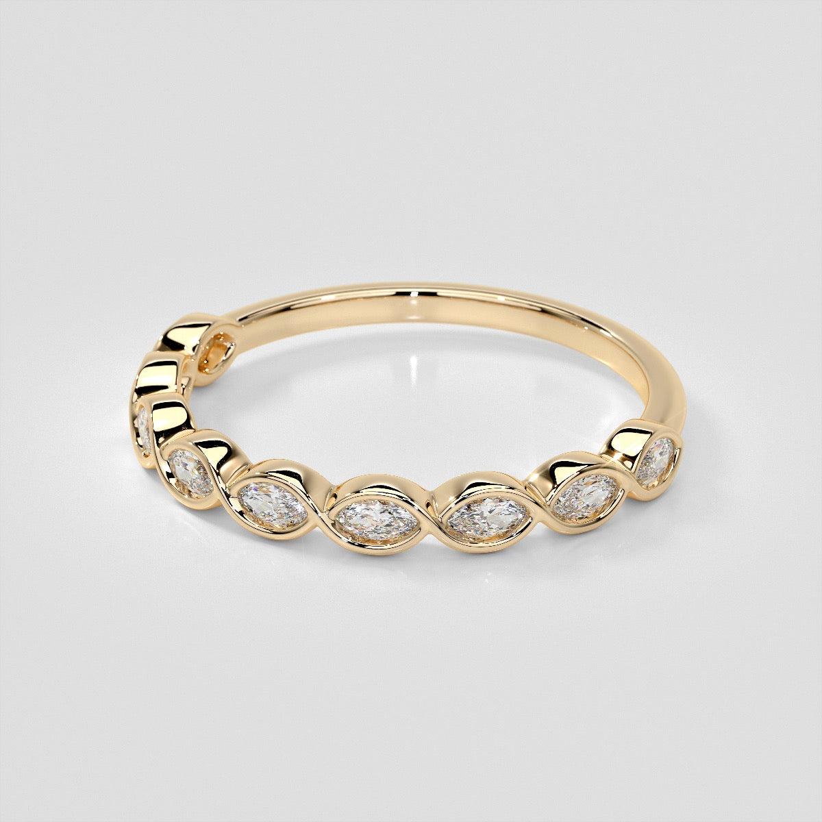 5/8 CTW Lab Grown Diamond Infinite Elegance Band