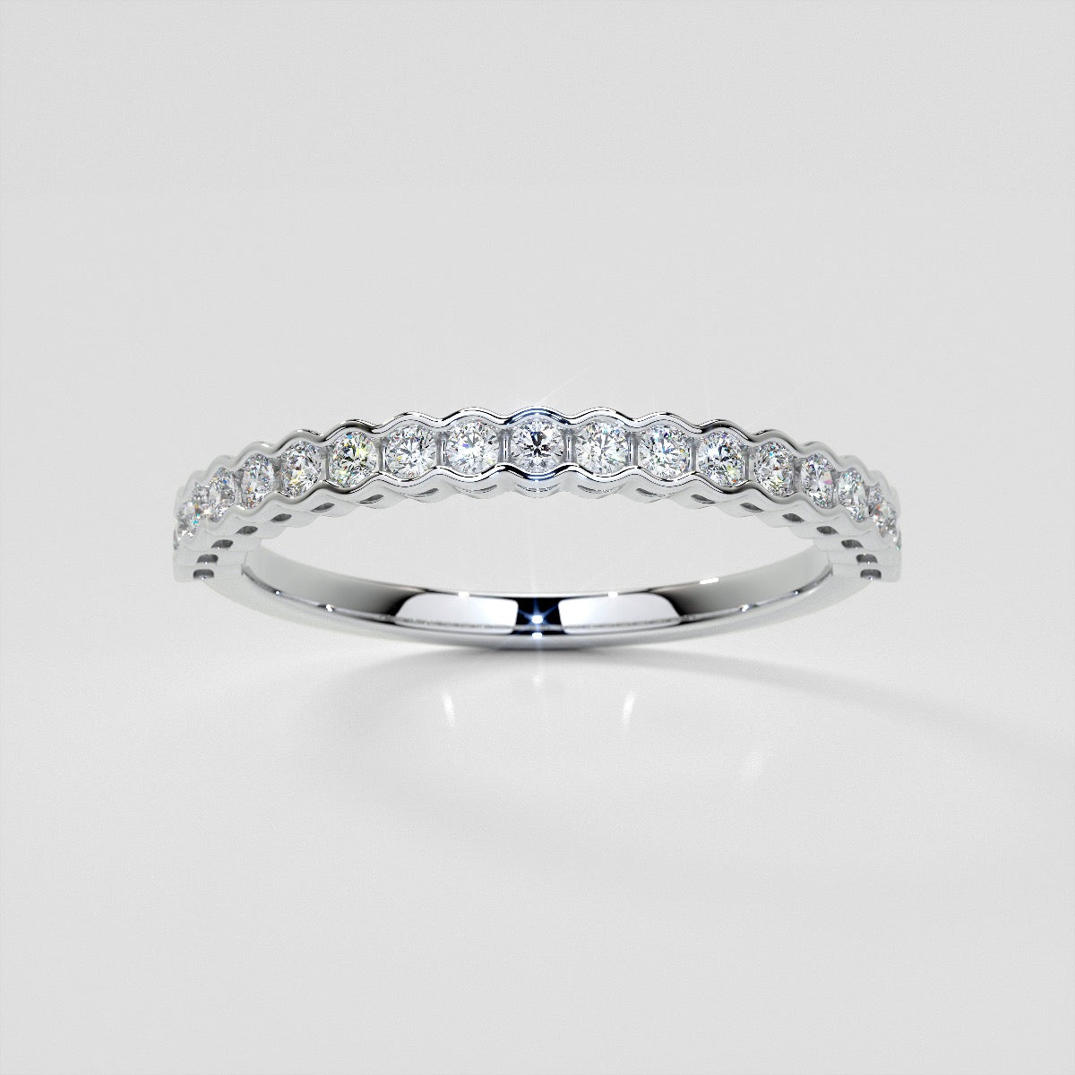 ¼ CTW Lab Grown Diamond Circle of Radiance Band