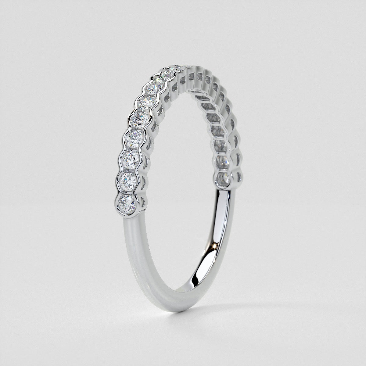 ¼ CTW Lab Grown Diamond Circle of Radiance Band