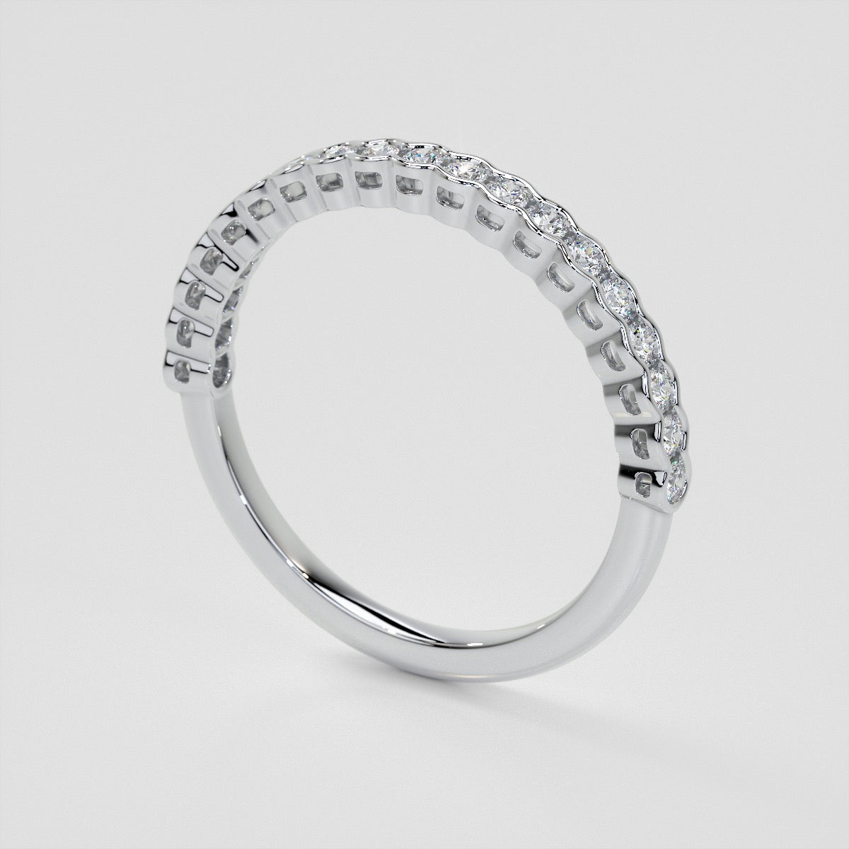 ¼ CTW Lab Grown Diamond Circle of Radiance Band