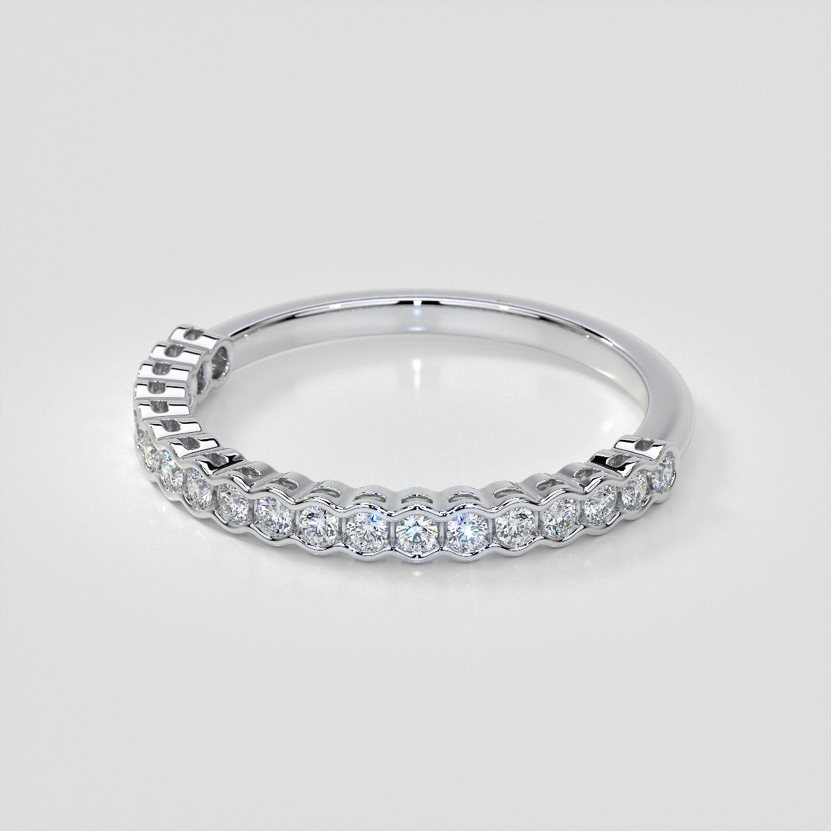 ¼ CTW Lab Grown Diamond Circle of Radiance Band