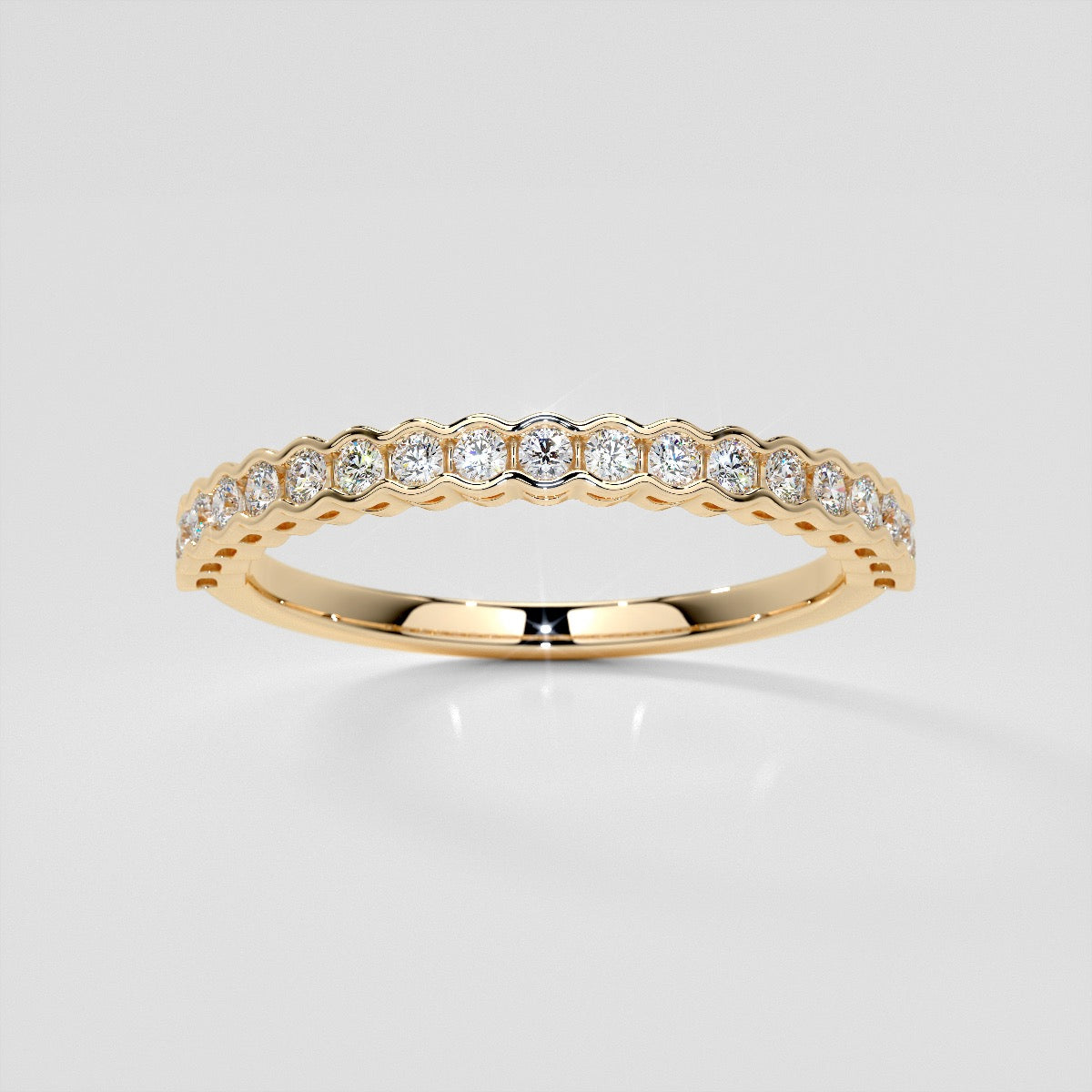 ¼ CTW Lab Grown Diamond Circle of Radiance Band