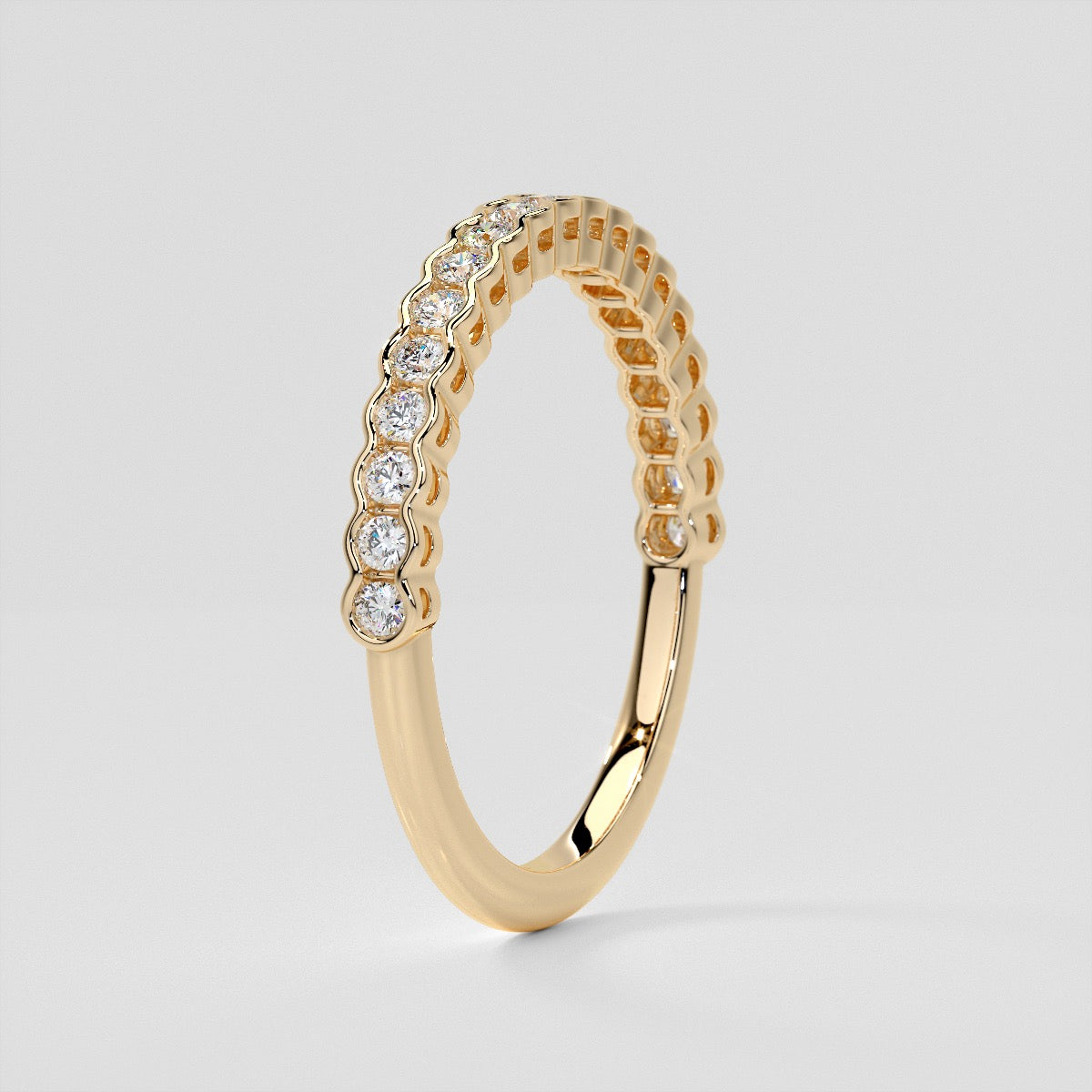 ¼ CTW Lab Grown Diamond Circle of Radiance Band