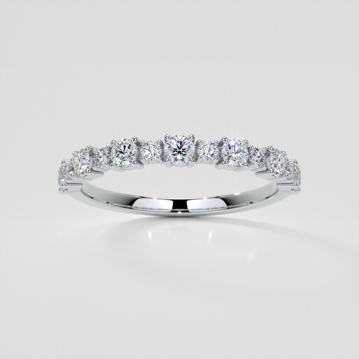 ½ CTW Lab Grown Diamond Luminous Cadence Band