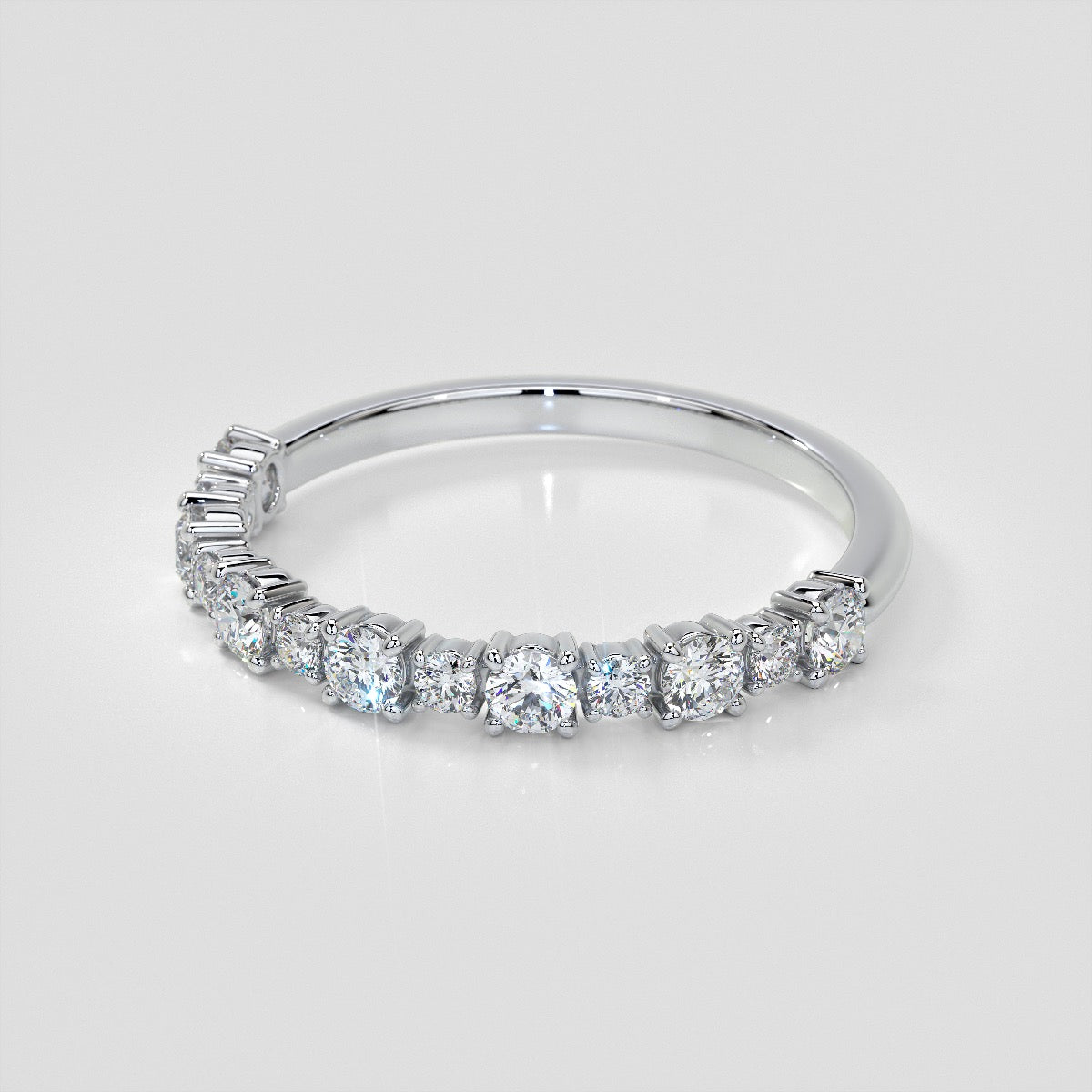 ½ CTW Lab Grown Diamond Luminous Cadence Band