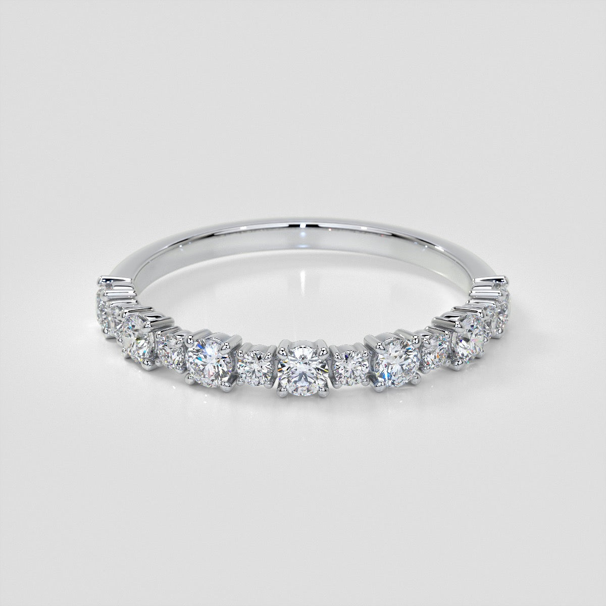 ½ CTW Lab Grown Diamond Luminous Cadence Band