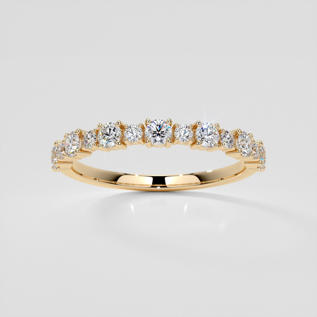 ½ CTW Lab Grown Diamond Luminous Cadence Band