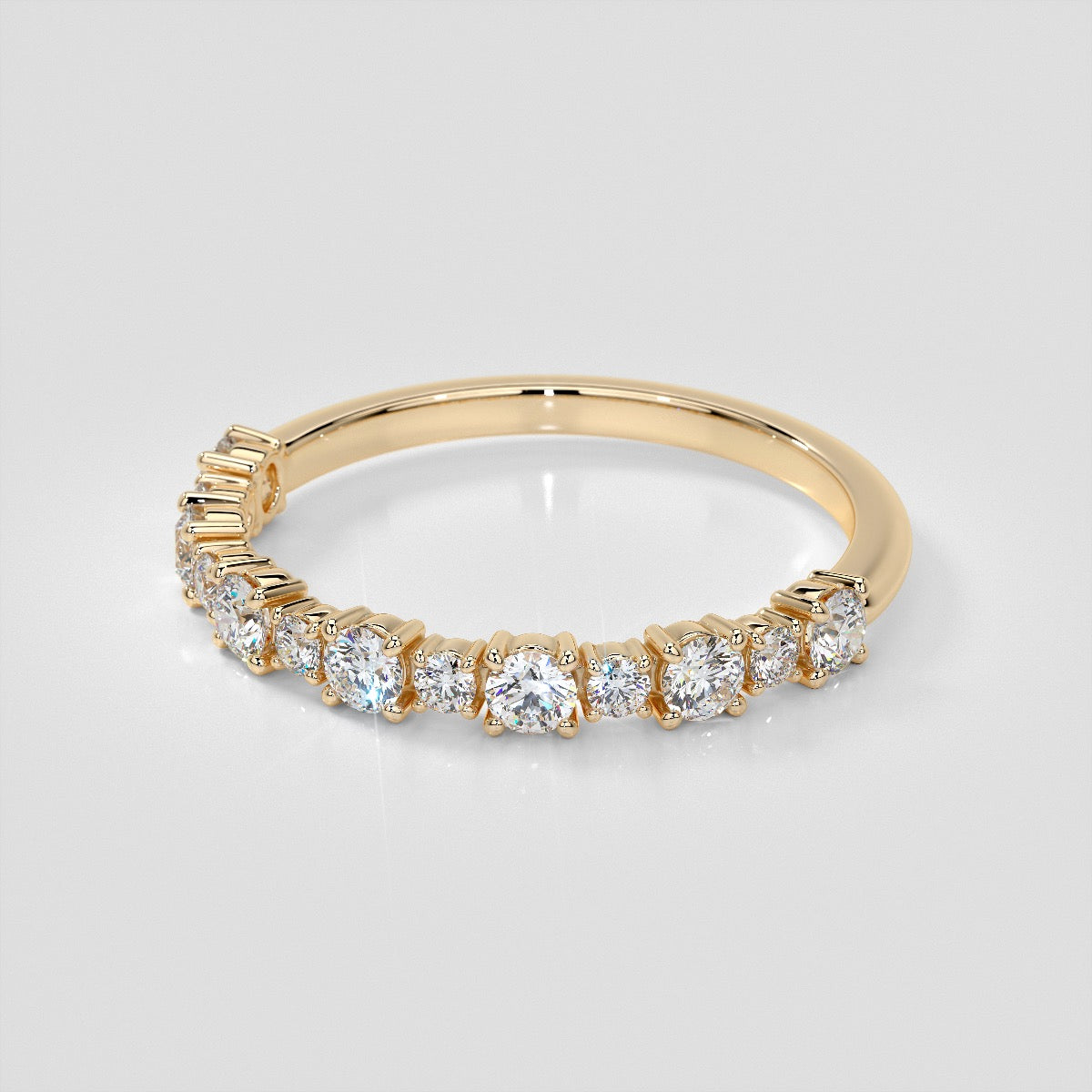 ½ CTW Lab Grown Diamond Luminous Cadence Band