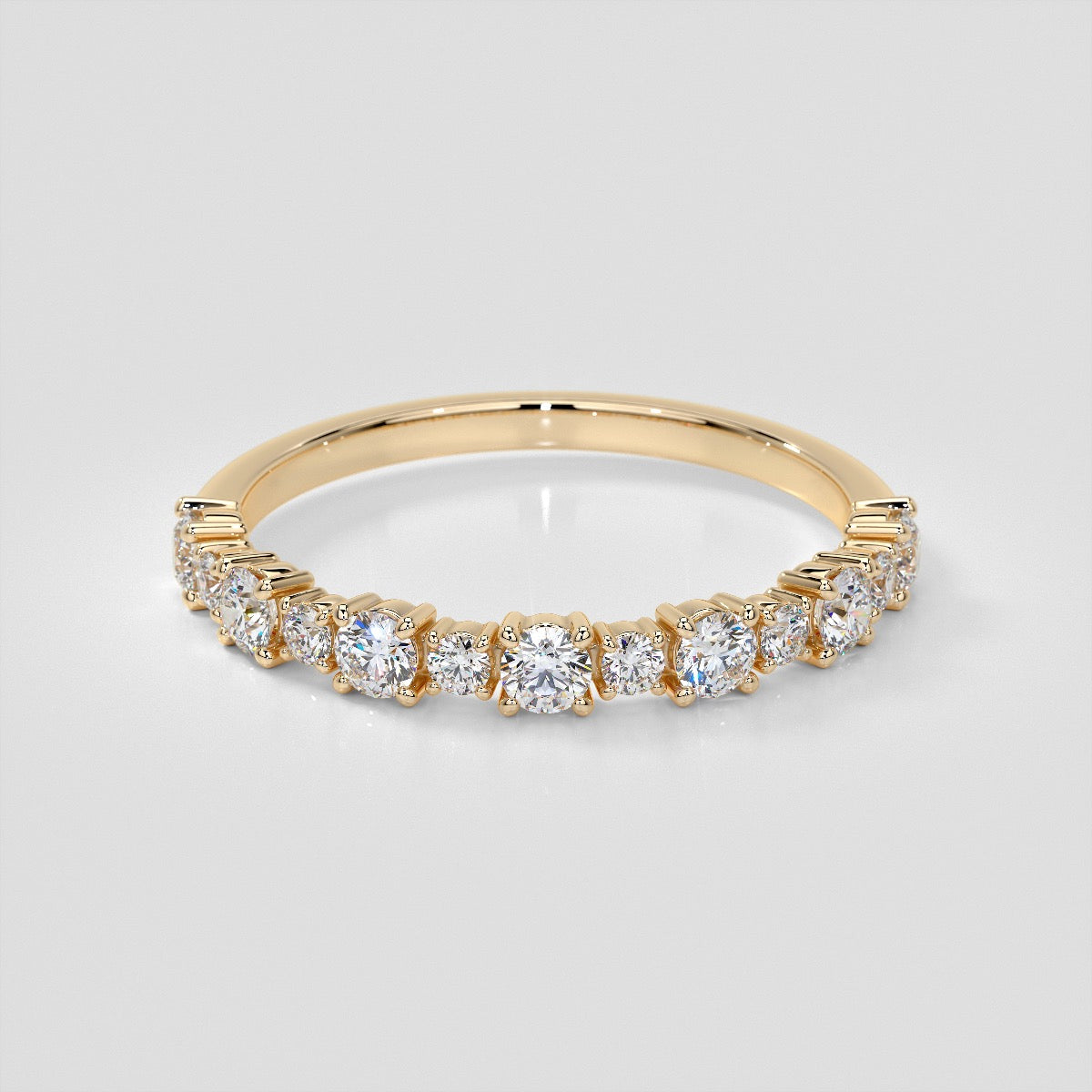 ½ CTW Lab Grown Diamond Luminous Cadence Band