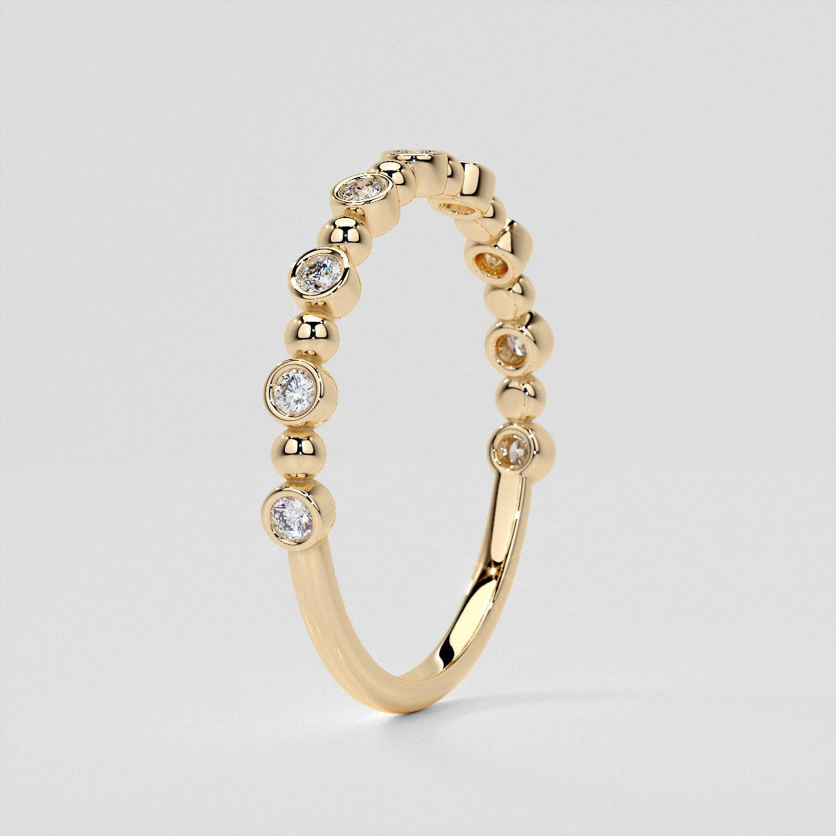 1/5 CTW Lab Grown Diamond Dainty Dazzle Band