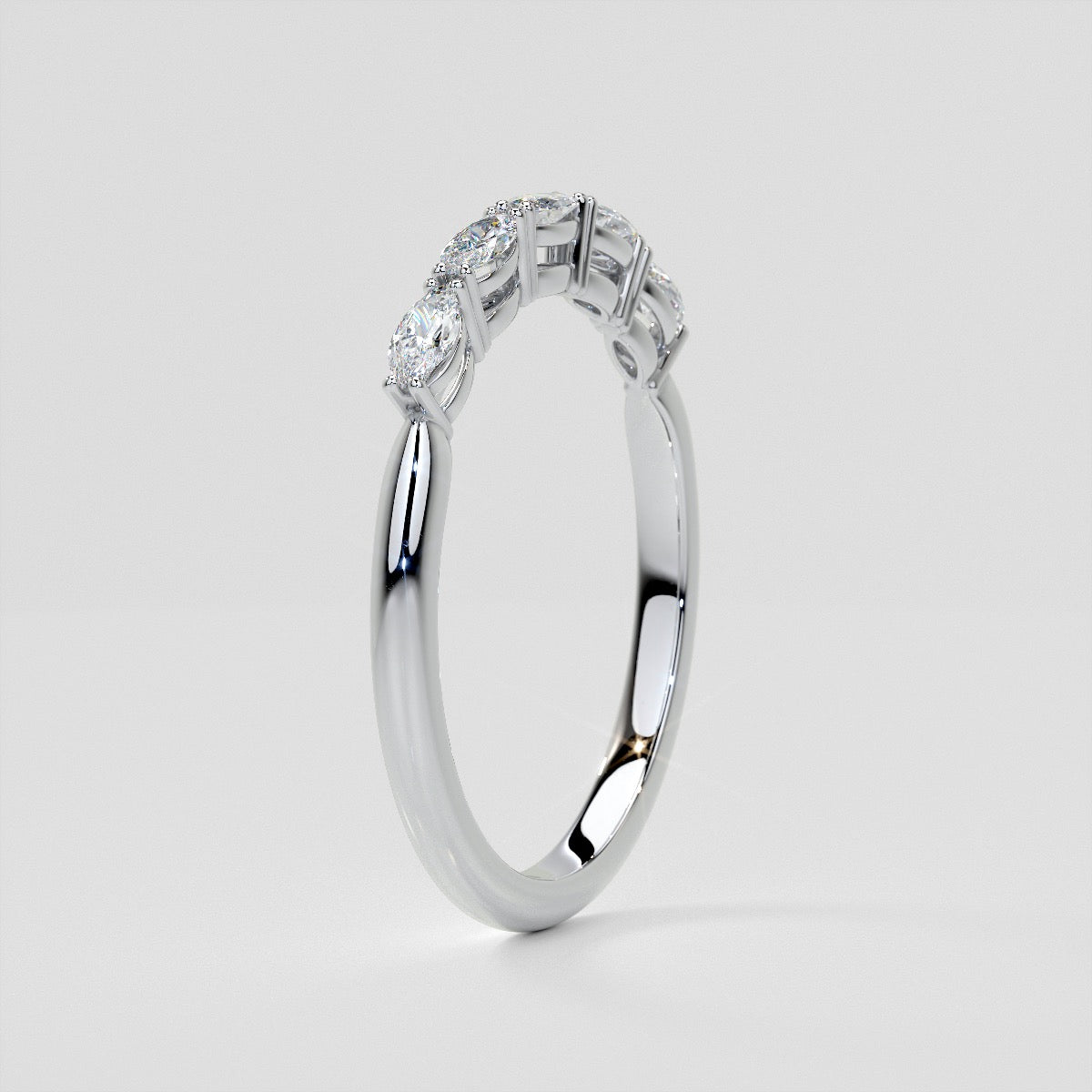 ½ CTW Lab Grown Diamond Marquise Mirage Band