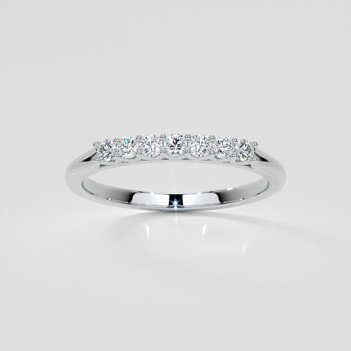3/8 CTW Lab Grown Diamond Eternal French Elegance Band