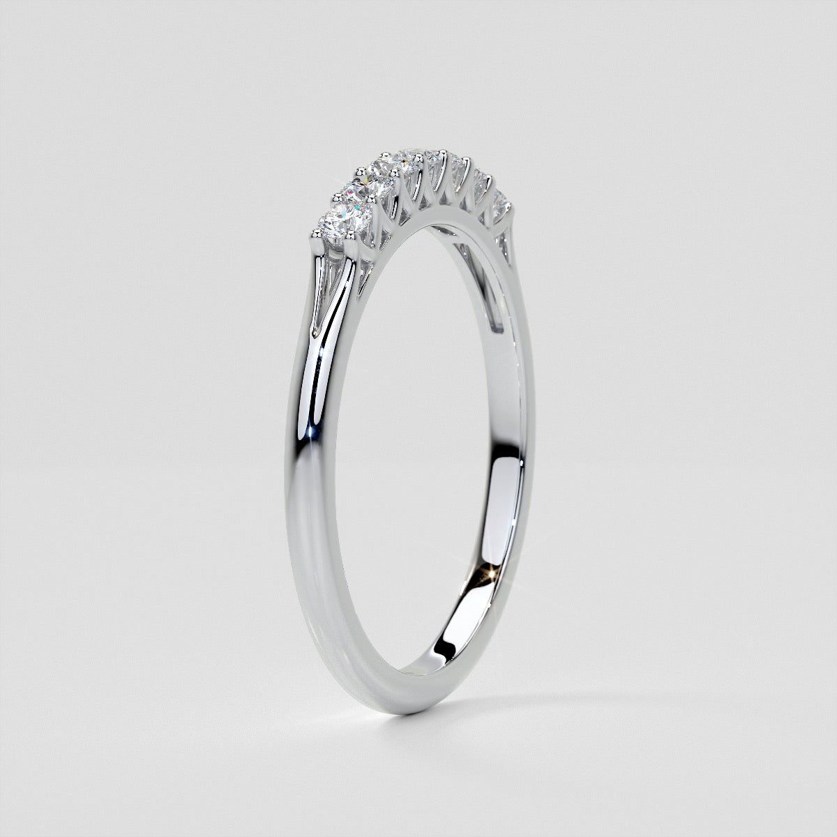 3/8 CTW Lab Grown Diamond Eternal French Elegance Band