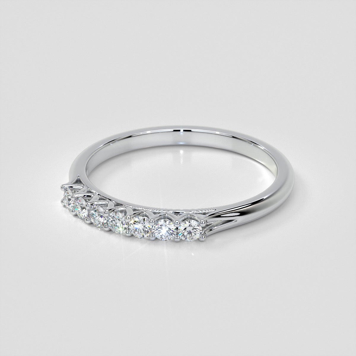 3/8 CTW Lab Grown Diamond Eternal French Elegance Band