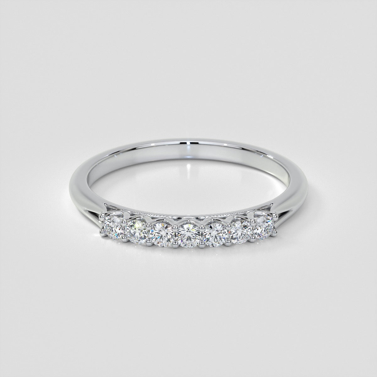 3/8 CTW Lab Grown Diamond Eternal French Elegance Band