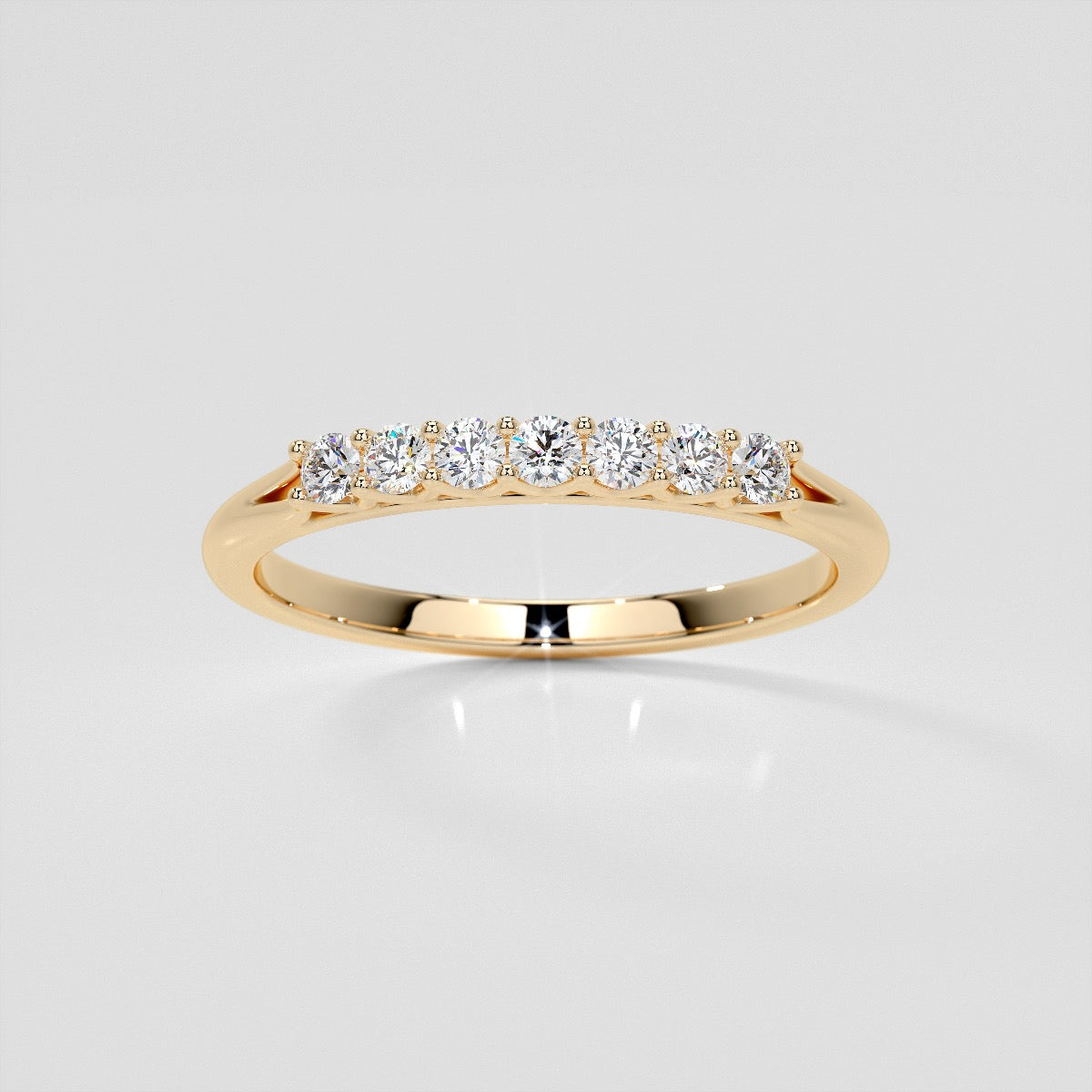 3/8 CTW Lab Grown Diamond Eternal French Elegance Band