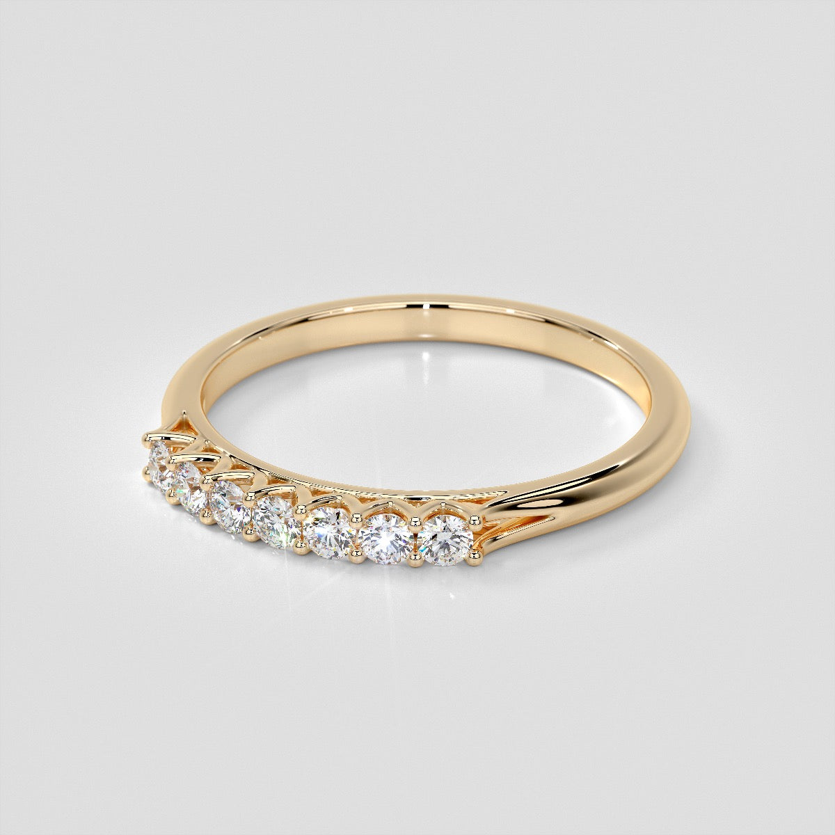 3/8 CTW Lab Grown Diamond Eternal French Elegance Band