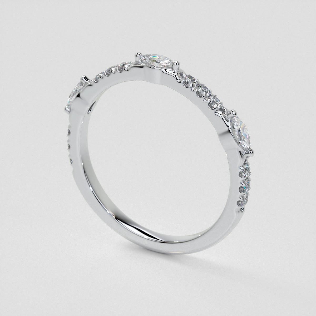 3/8 CTW Lab Grown Diamond Eternal Elegance Band