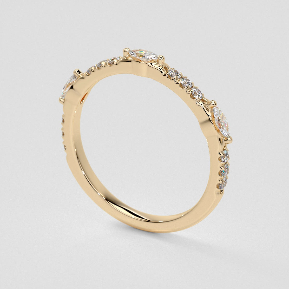 3/8 CTW Lab Grown Diamond Eternal Elegance Band