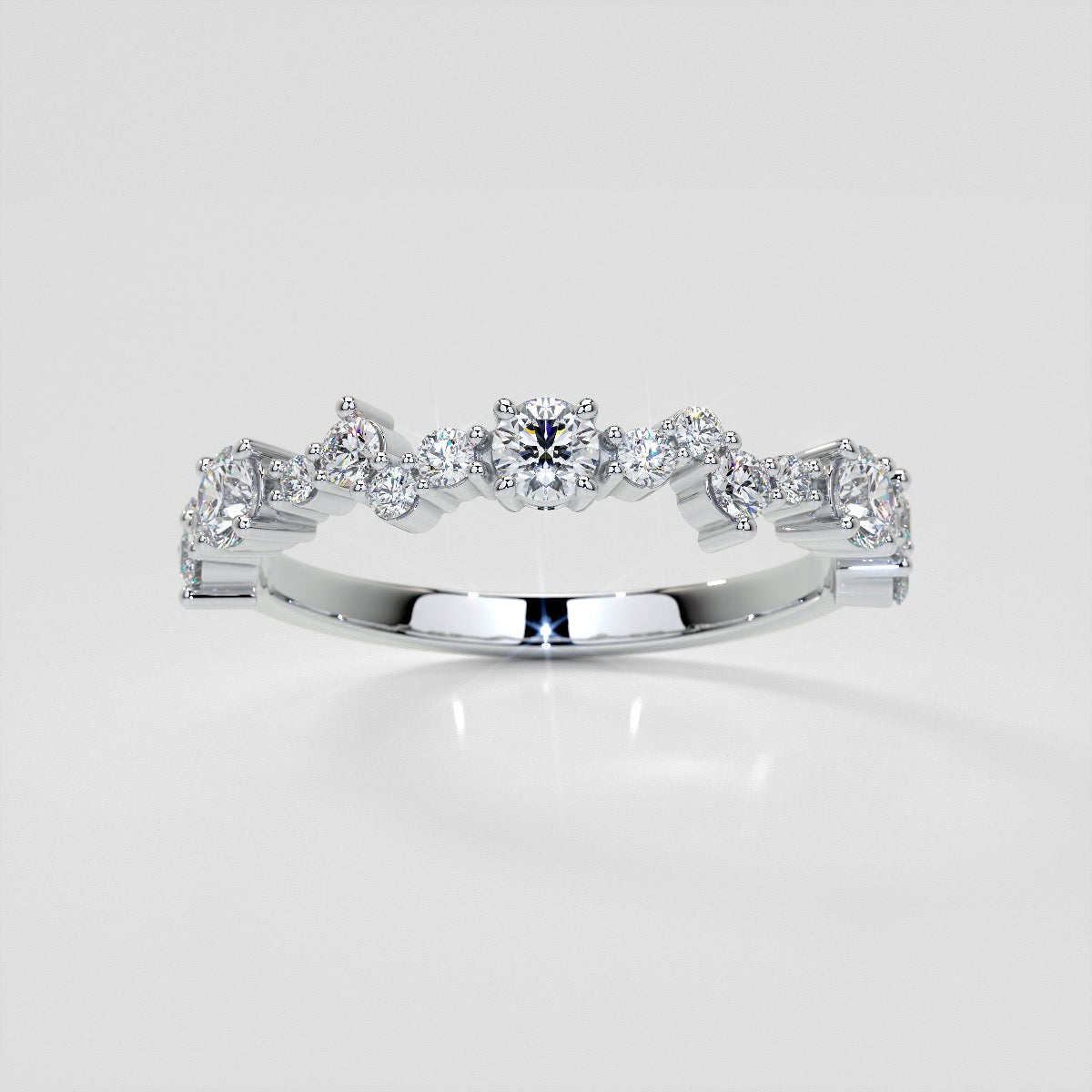 ½ CTW Lab Grown Diamond Enchanting Elegance Band