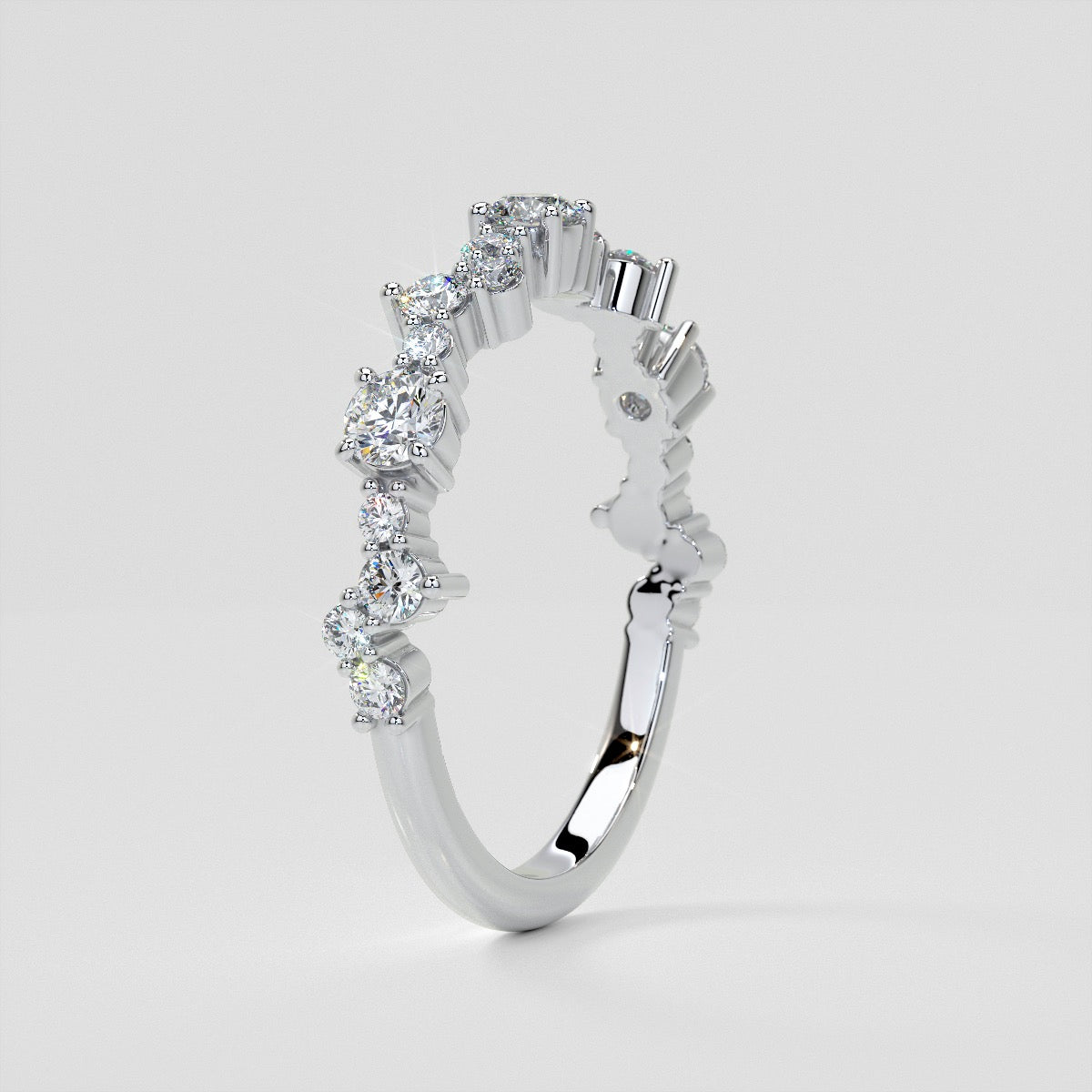 ½ CTW Lab Grown Diamond Enchanting Elegance Band