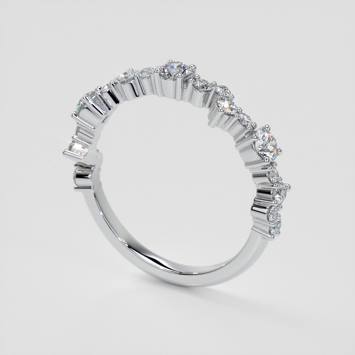 ½ CTW Lab Grown Diamond Enchanting Elegance Band