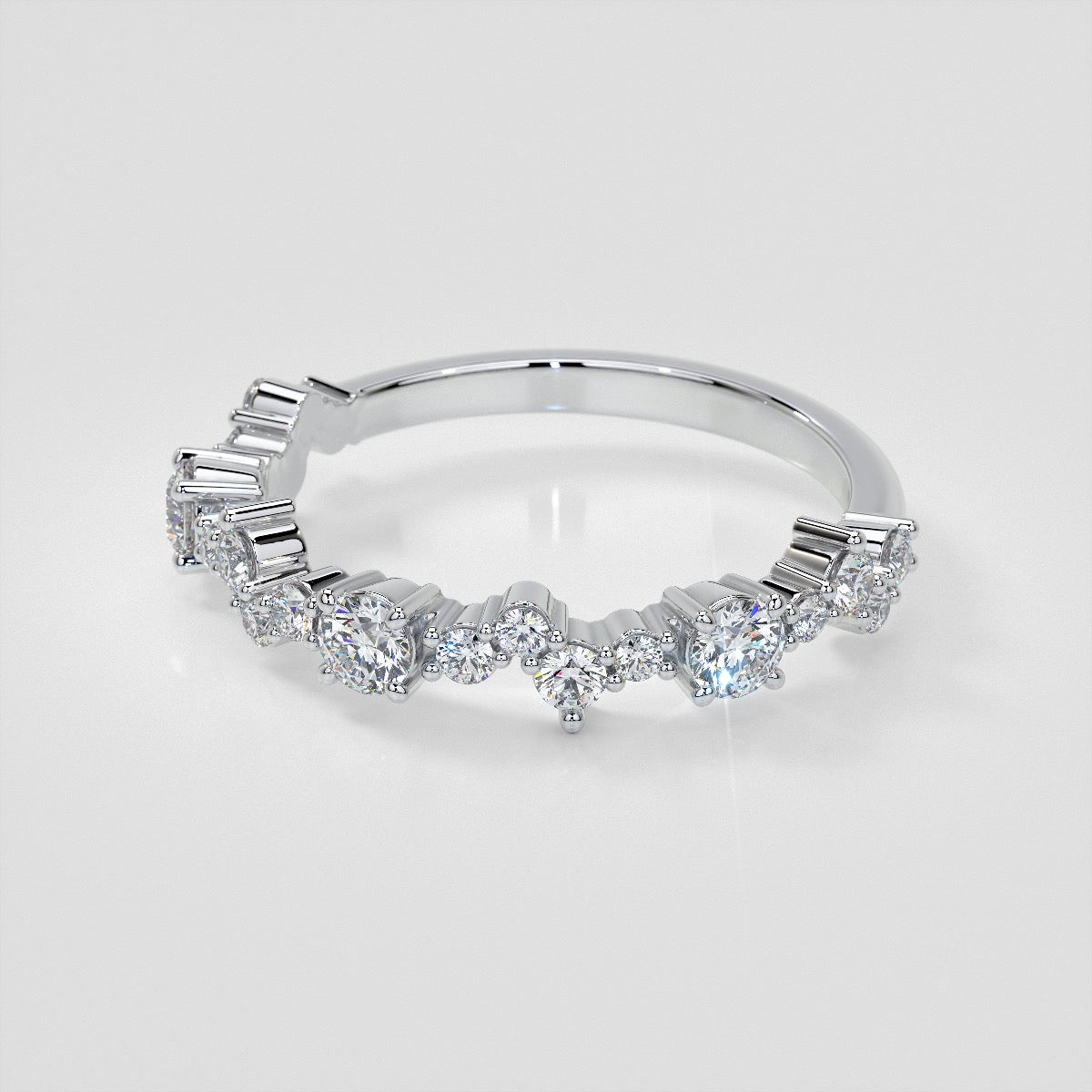 ½ CTW Lab Grown Diamond Enchanting Elegance Band